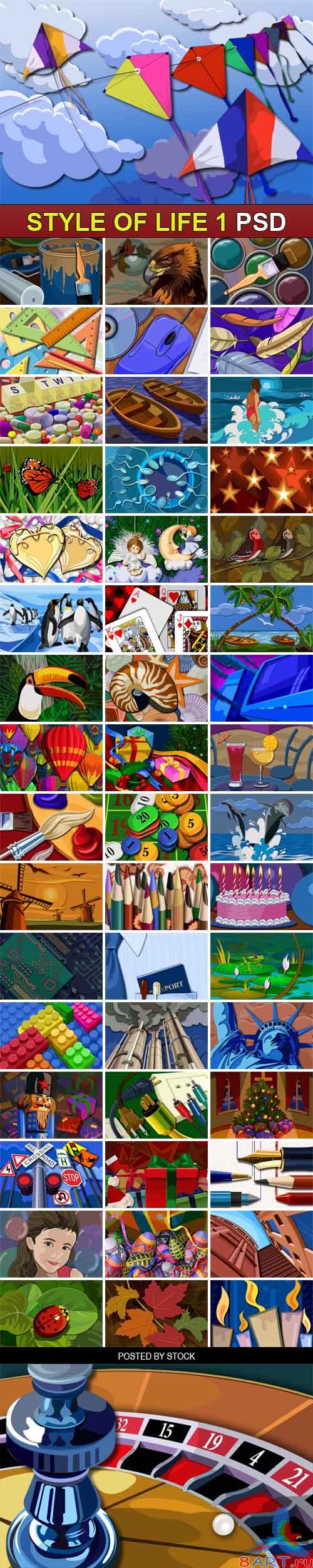 PSD Source - Style of life 1