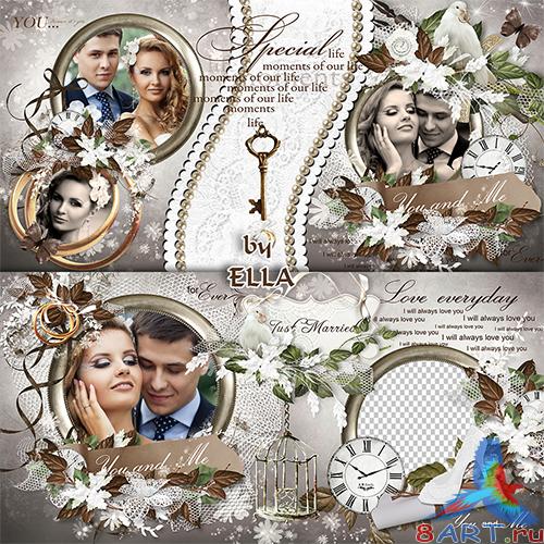 Свадебная фотокнига- Влюбленные сердца Свадебная фотокнига- Влюбленные сердца