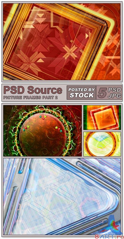 PSD Source - Picture Frames (PART 2)
