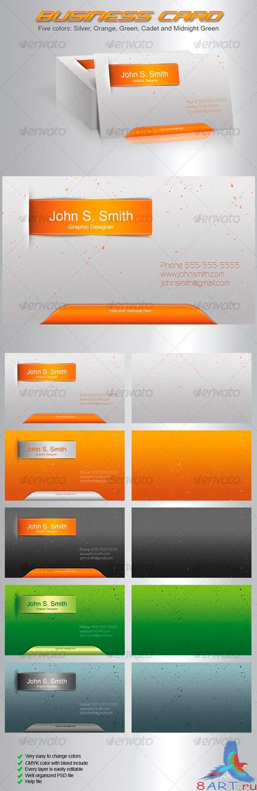 GraphicRiver - Debri Business Card