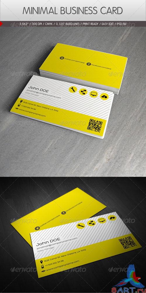 GraphicRiver - Minimal Business Card 2282809