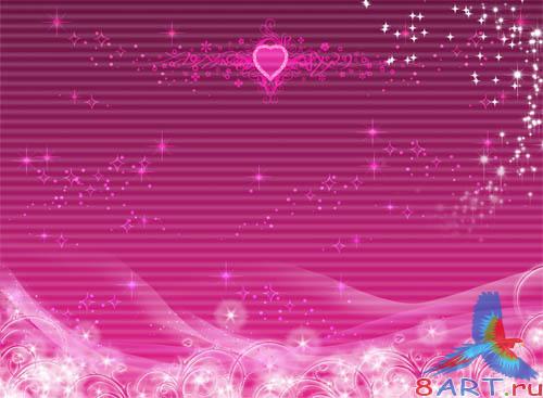 PSD - Stylish Pink Template PSD - Stylish Pink Template