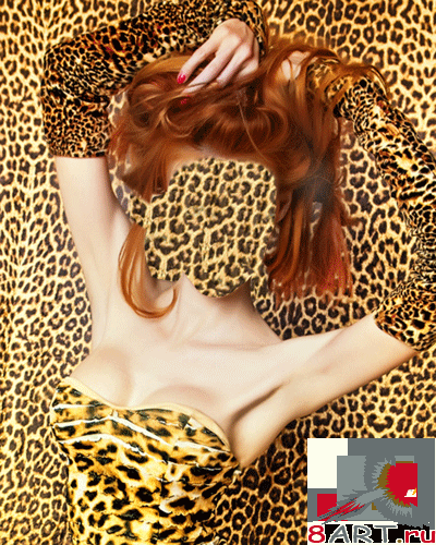 Женский обычай Photoshop тигрица Женский обычай Photoshop тигрица