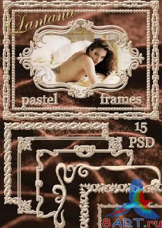 ��������� ����� � ����� �������� - Pastel frames