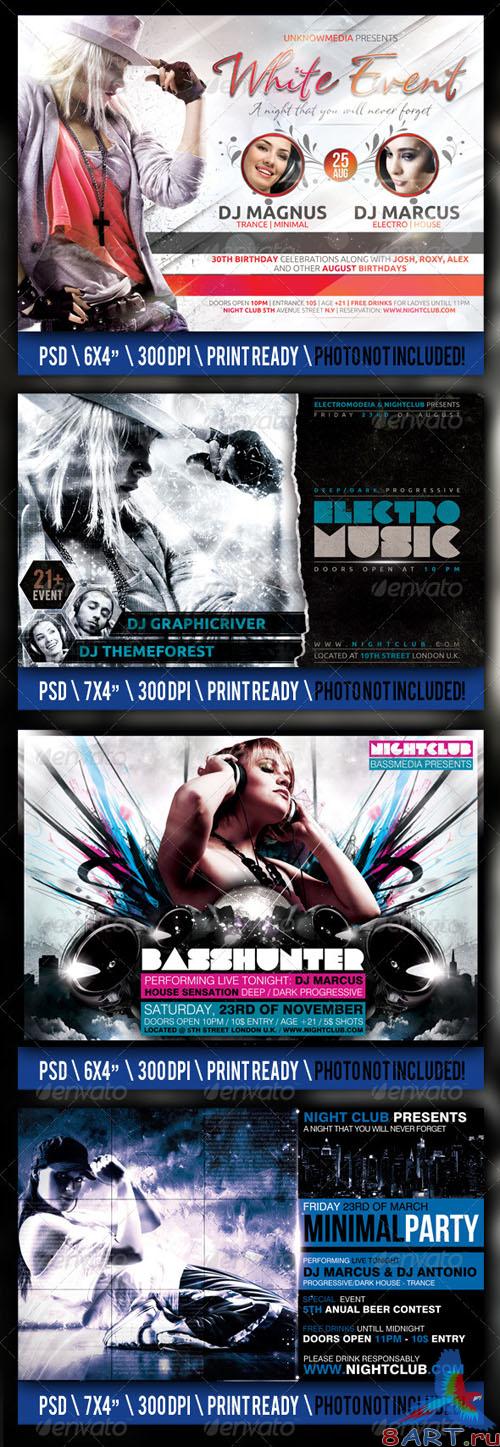 GraphicRiver - Party Flyer Bundle 2599222