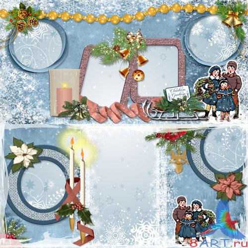 Рождественская фотокнига - домашний праздник Рождественская фотокнига - домашний праздник