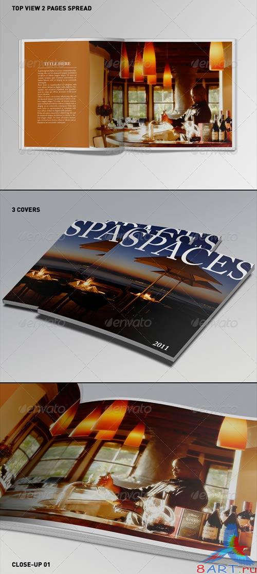 GraphicRiver Realistic Square Brochure Mock-ups Templates GraphicRiver Realistic Square Brochure Mock-ups Templates
