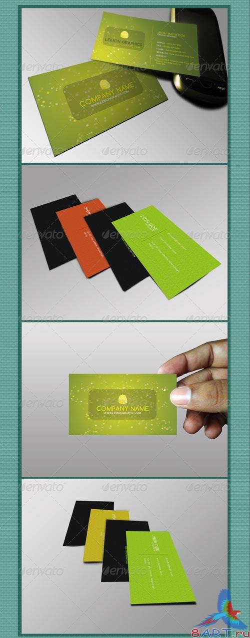 GraphicRiver Photorealistic Business Card Mockup - 3 GraphicRiver Photorealistic Business Card Mockup - 3