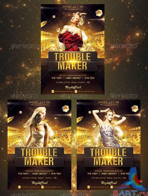 GraphicRiver Trouble Maker Flyer