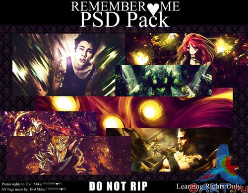 PSD Pack Web Heads Or Banners Backgrounds #1