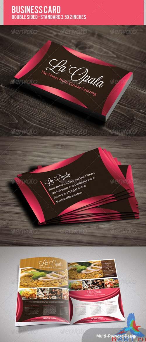 GraphicRiver Luxury Restaurant & Catering Flyer PSD Template