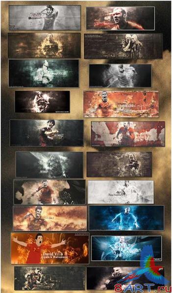 Wallpapers &amp; GraphicsPSD Source - Football Panorama