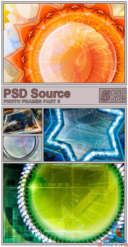 Layered PSD Files - Photo frames 5