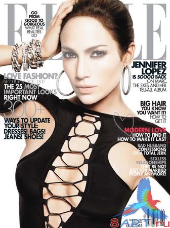 ������ � ��������� ������� � ������� Elle 02 2010