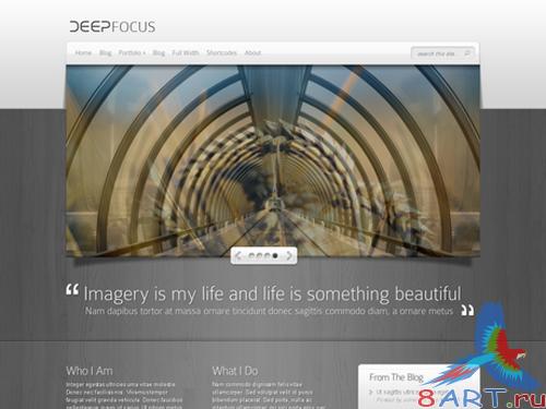 ElegantThemes DeepFocus Theme v2.6 April