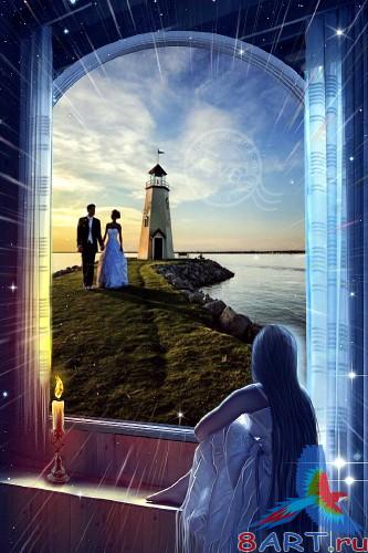 Рамочка на фотошопа - Ночью около окна Рамочка в пользу кого фотошопа - Ночью около окна