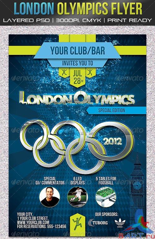 GraphicRiver London Olympics Flyer