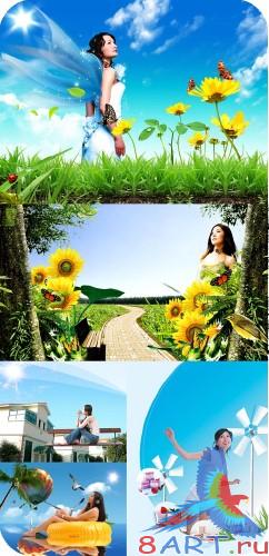 Girl - Psd Templates 4