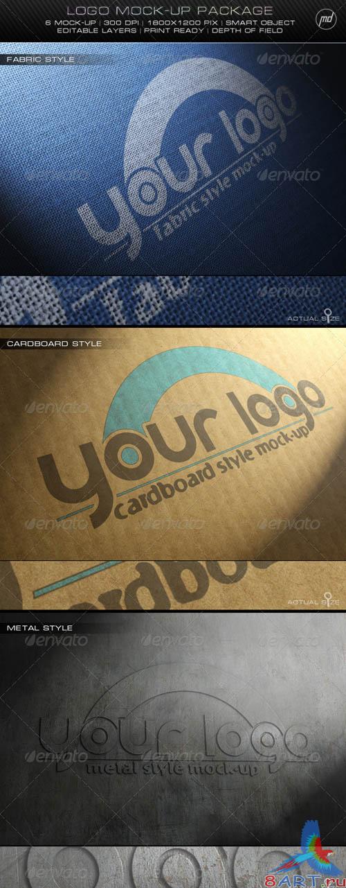 GraphicRiver Logo Mock-Up Package GraphicRiver Logo Mock-Up Package