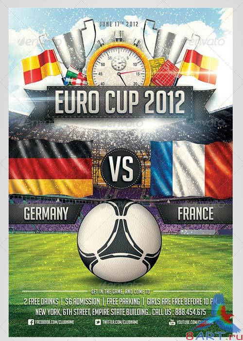 GraphicRiver Euro Soccer flyer Vol.2