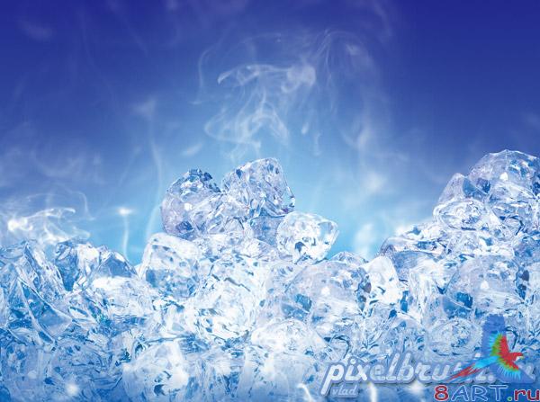 Ice - ��� (������������ �������� � ������� ������� Photoshop)