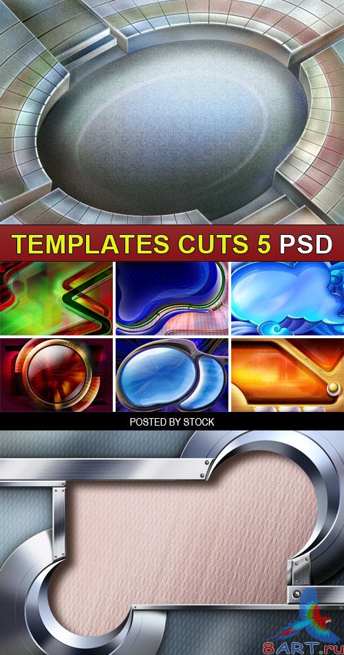 PSD Source - Templates cuts 5
