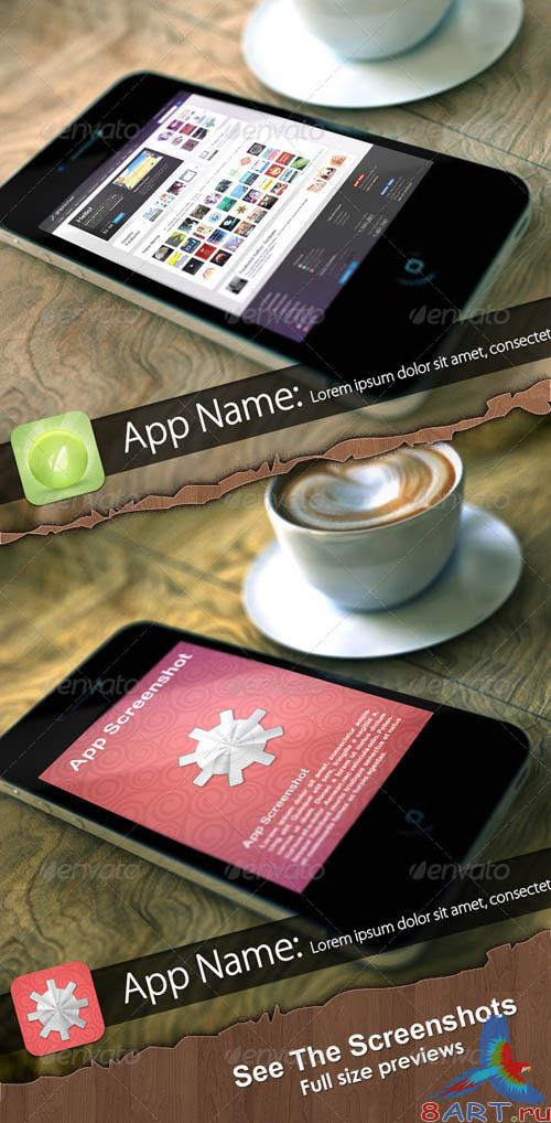 GraphicRiver myPhone Showcase Mock-up