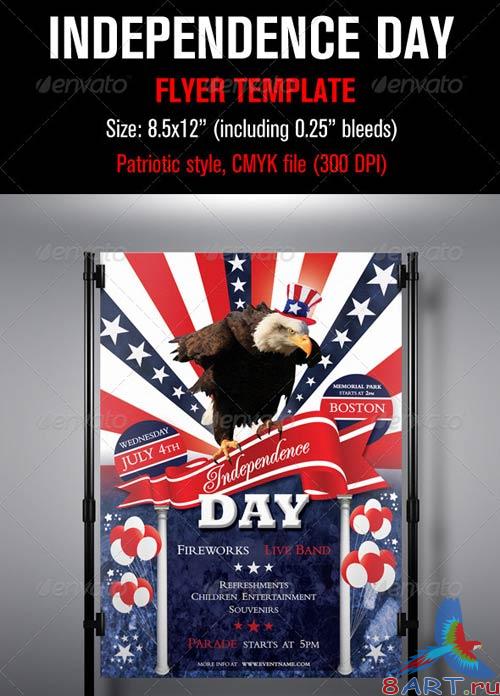 GraphicRiver Independence Day Flyer Template 2441156