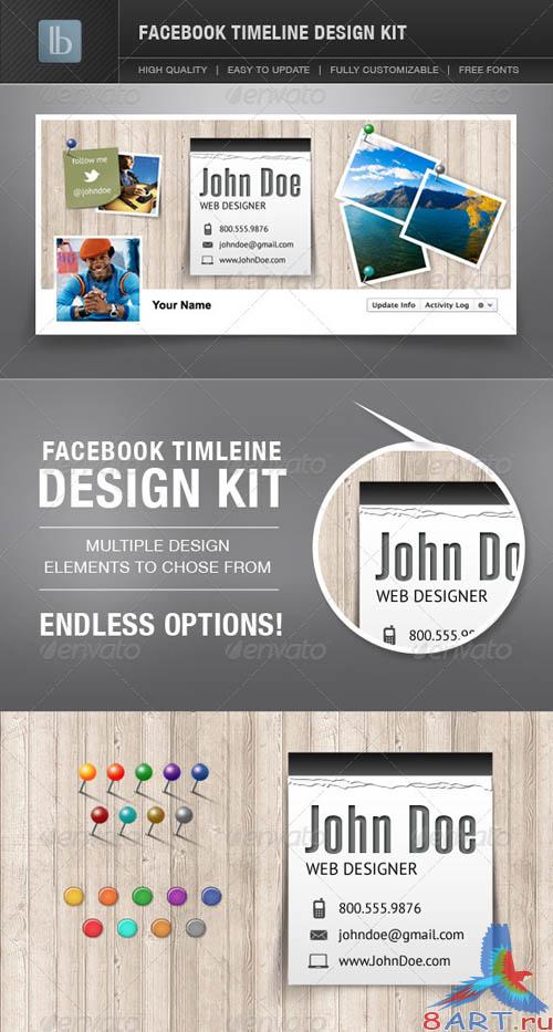 GraphicRiver Facebook Timeline Cover Design Kit