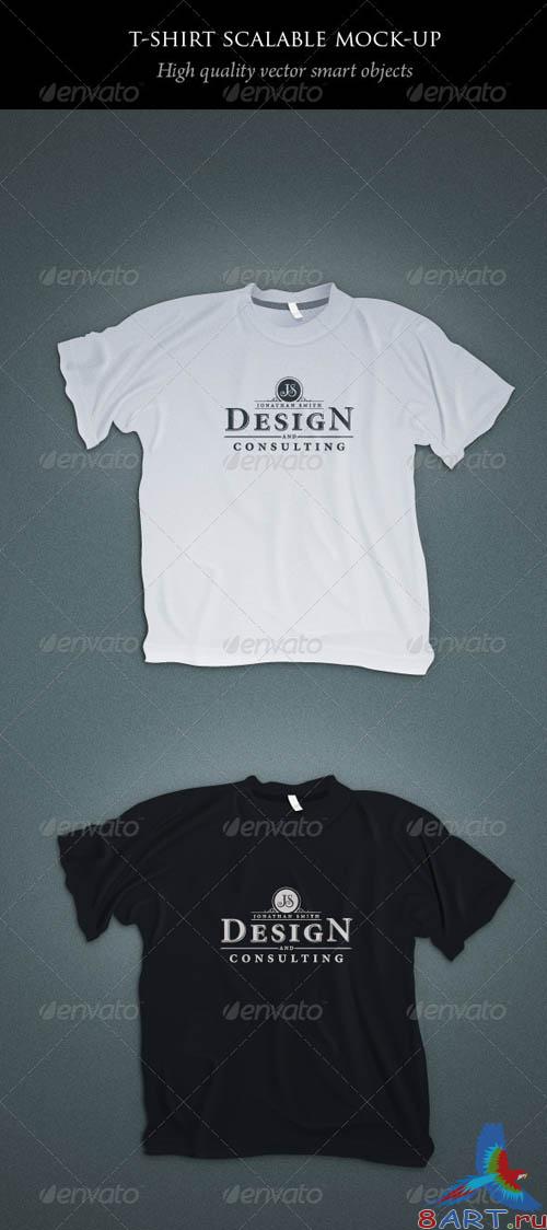 GraphicRiver Scalable T-shirt Mockups