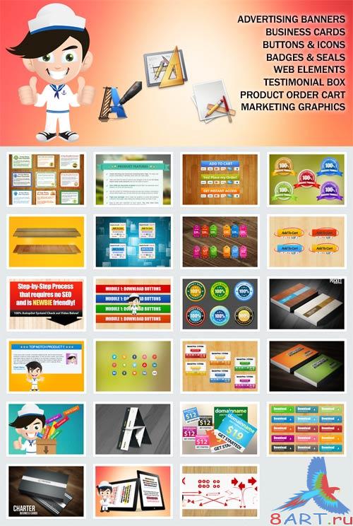 WSO Graphic Kit - Premium Graphic Membership WSO Graphic Kit - Premium Graphic Membership