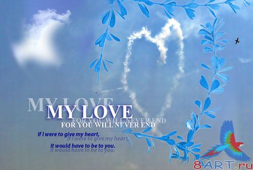 PSD Template - My Love PSD Template - My Love