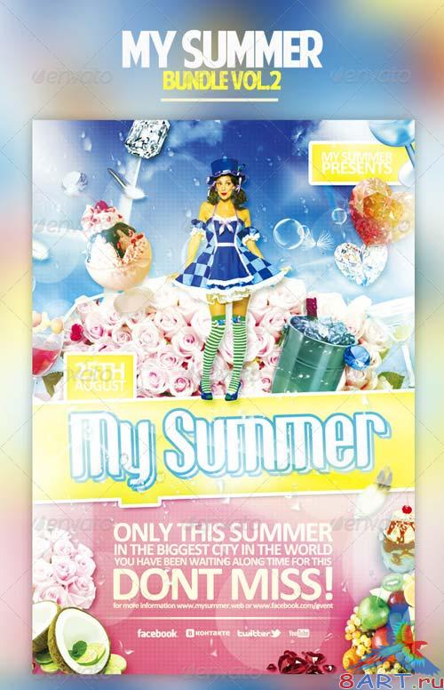 GraphicRiver My Summer Bundle Vol.2 GraphicRiver My Summer Bundle Vol.2