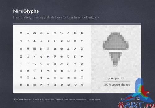 PSD Template - Mimi Glyphs