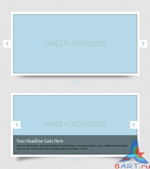 PSD Template - Simple Sliders