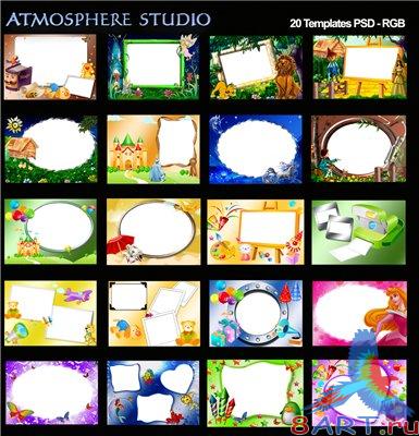 Atmosphere Studio Album Templates - Children vo.l 4