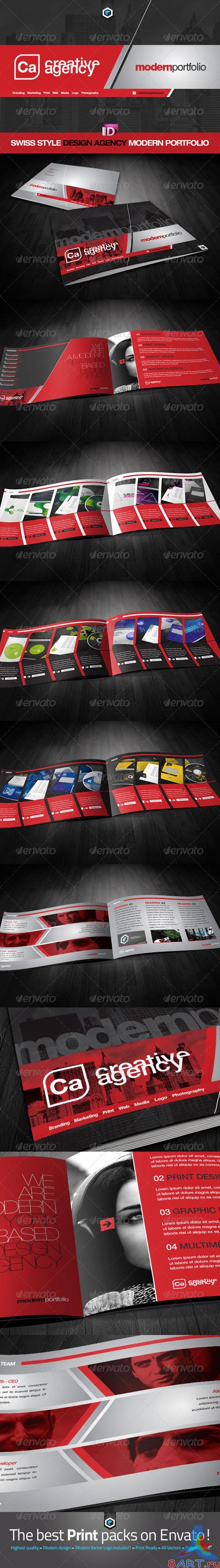 GraphicRiver - RW Swiss Style Modern Portfolio - Brochure 784901