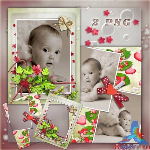 Рамки в видах фото - Весна равным образом любовь Рамки в видах фото - Весна равным образом любовь