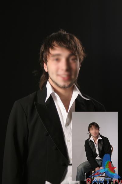 Dark-haired young man - ������������ ������ �������