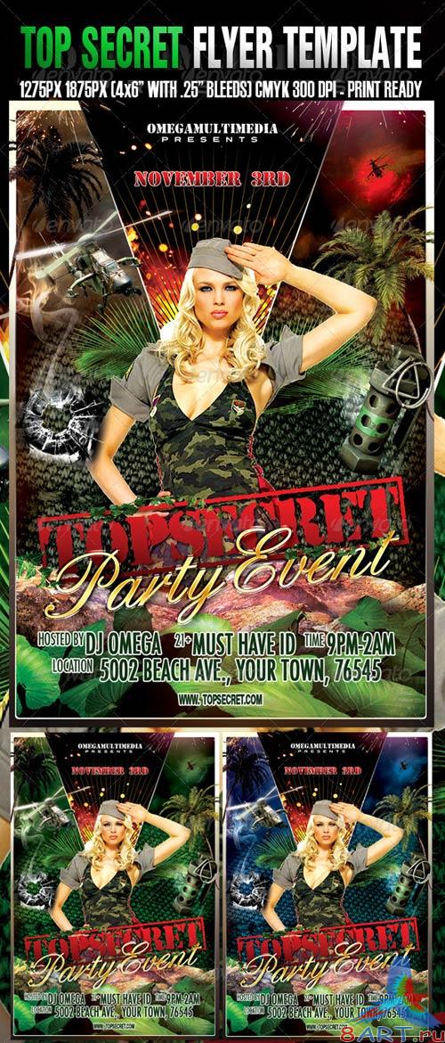 GraphicRiver Top Secret Template GraphicRiver Top Secret Template