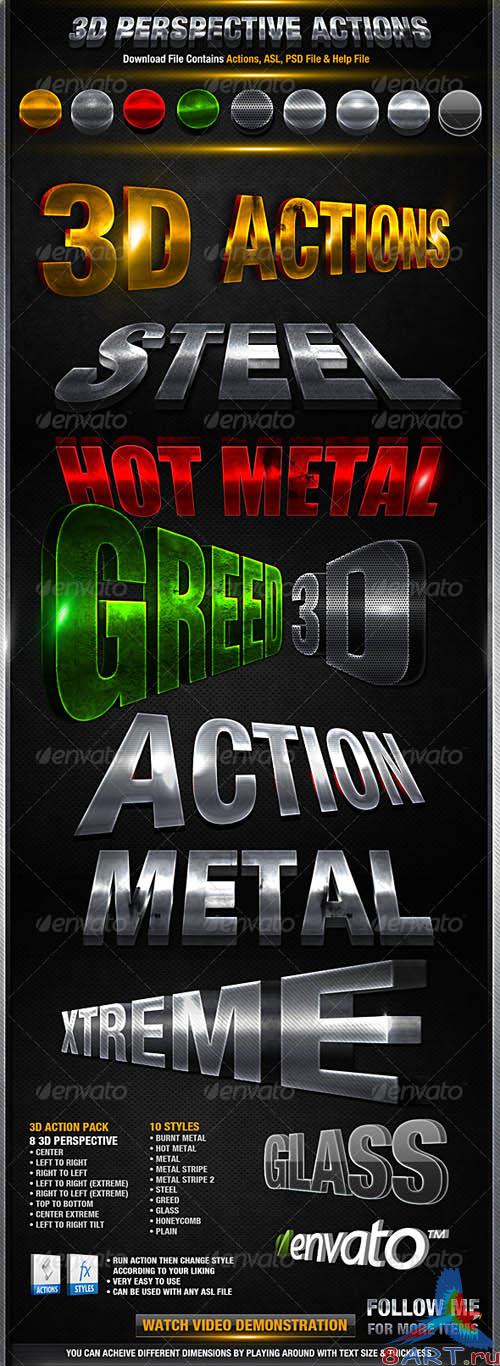 GraphicRiver 3D Action Pack - REUPLOAD