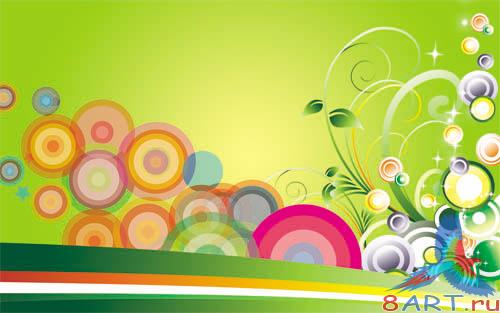 PSD - Colorful Abstract Template