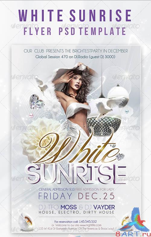 GraphicRiver White Sunrise Flyer PSD Template