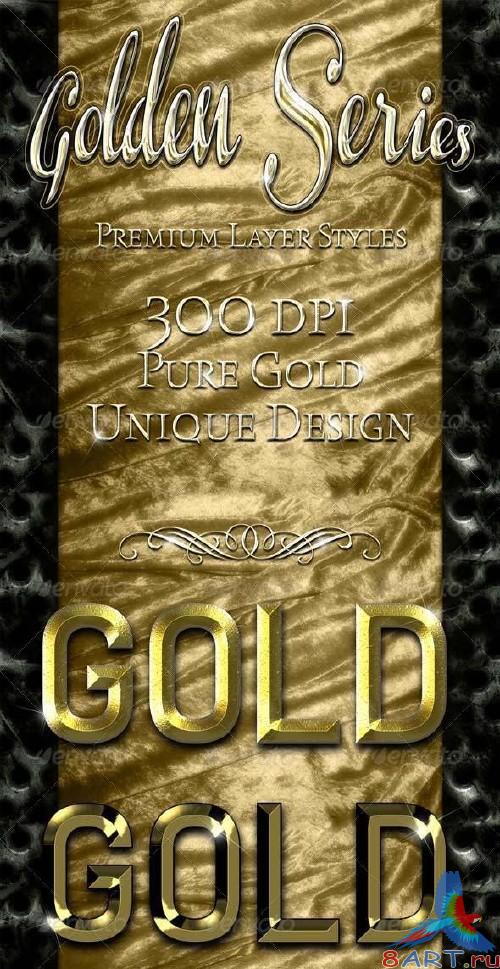 GraphicRiver Golden Series - Premium Layer Styles