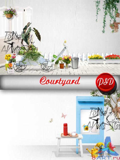 Courtyard PSD 