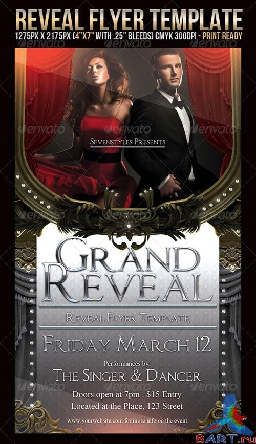 GraphicRiver Reveal Flyer Template
