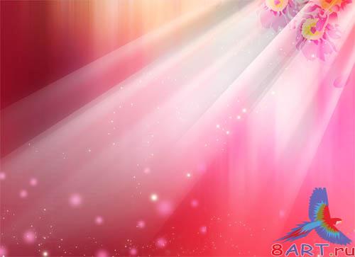 PSD - Pink Light Template
