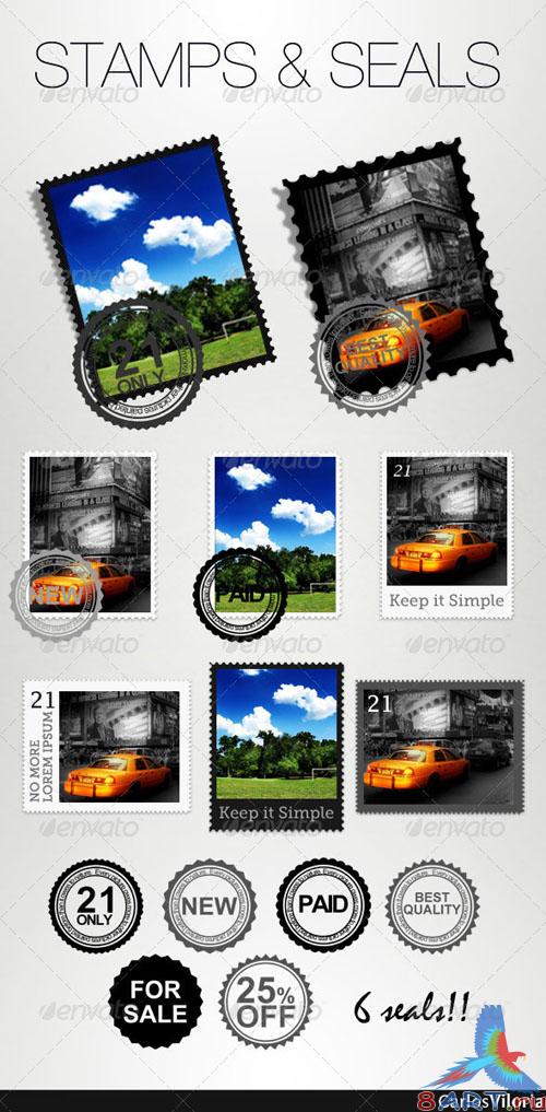 GraphicRiver Stamps And Seals - REUPLOAD