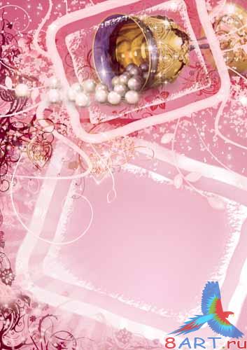 Шаблоны в угоду кому открыток равным образом фотографий - Рассыпанный жемчуг Шаблоны в угоду кому открыток равным образом фотографий - Рассыпанный жемчуг