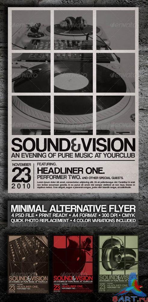 GraphicRiver Minimal Alternative Flyer/Poster